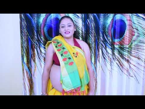 कॉटन सिल्क सारी से राजस्थानी घागरा कैसे पहना जाए II How to use a saree to drape a Rajasthani ghaghra