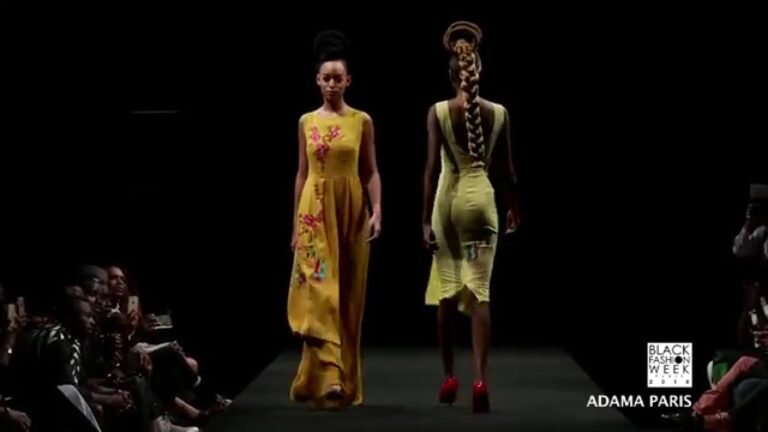 ADAMA PARIS SHOW AT BLACK FASHION WEEK PARIS 2015