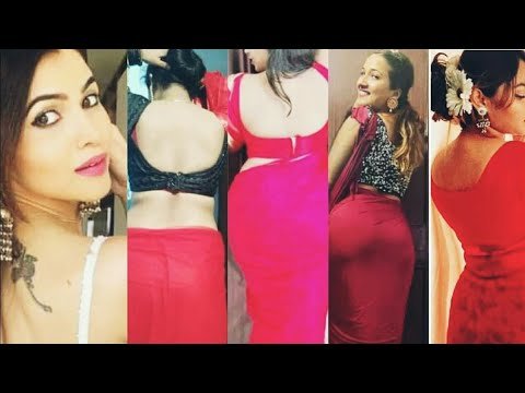 Backless Lover l Navel Lover l Indian New Saree Fashion 2022  Saree Lover New l Top 70+Saree Poses