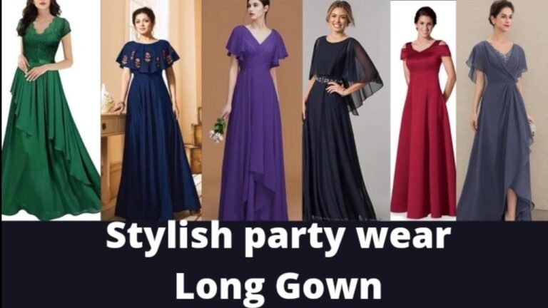 Beautiful and stylish party wear Long Gown 💃 #indianfashion