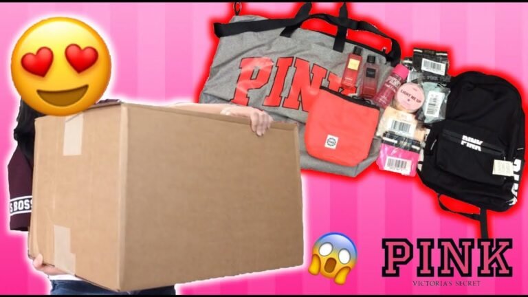 FIRST TIME ORDERING FROM VICTORIA SECRET II VS Pink Haul