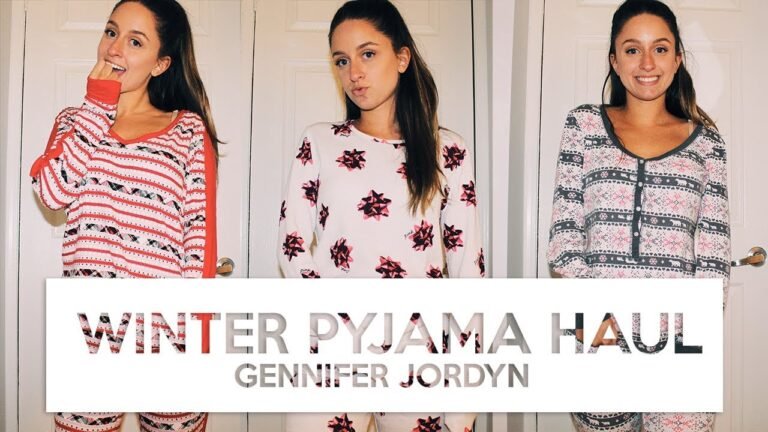 HUGE VICTORIA'S SECRET PYJAMA COLLECTION | Winter Sleepwear Style