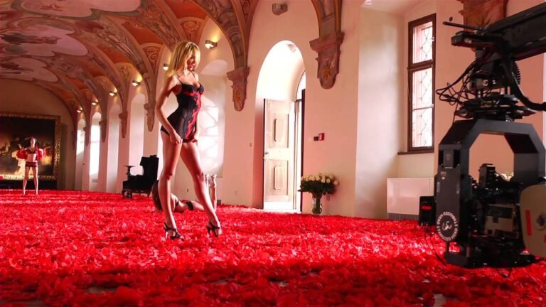 Making the Victoria's Secret 2011 Holiday TV Commercial:  The Chateau