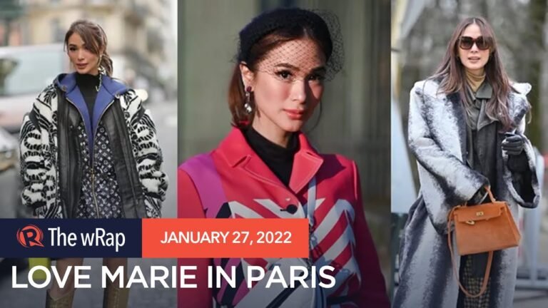 Ooh la la: Heart Evangelista serves major style in 2022 Paris Fashion Week