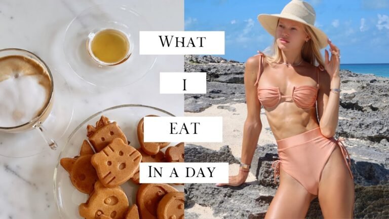 REALISTIC What I Eat In A Day / Victoria's Secret Model  | Vita Sidorkina