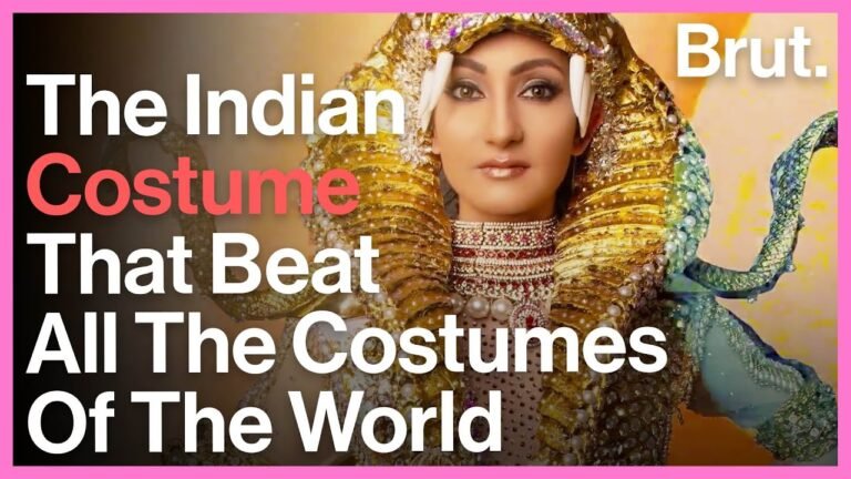 The Indian Costume That Beat All The Costumes Of The World