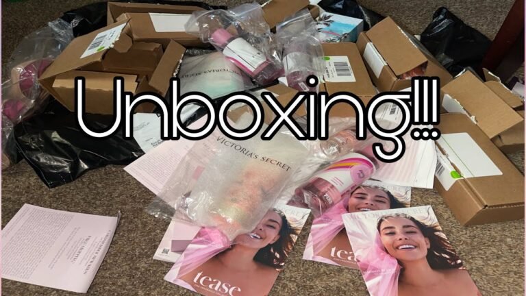 VICTORIA’S SECRET ONLINE HAUL UNBOXING | by KimF