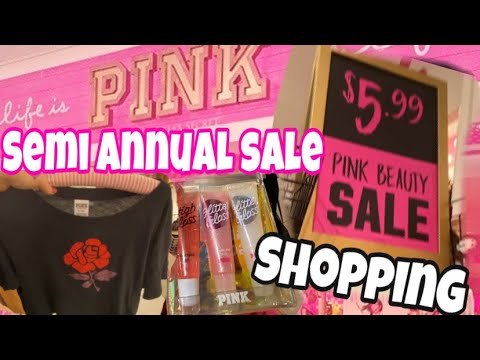 Victoria's Secret PINK Semi Annual Sale 2021