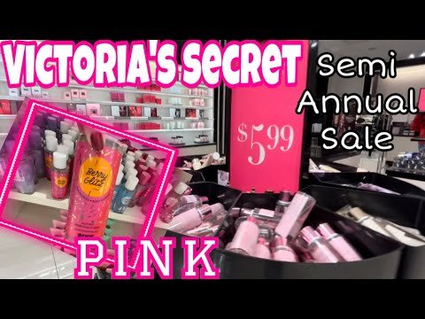 Victoria's Secret PINK Semi Annual Sale 2022 SHOPPING Victoria's Secret Semi Annual Winter Sale