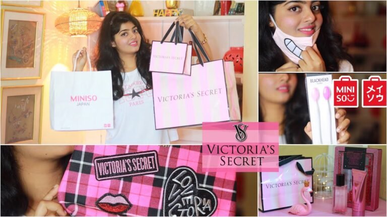 Victoria’s Secret + MINISO India Haul – 2019 | Dr. Ruchita