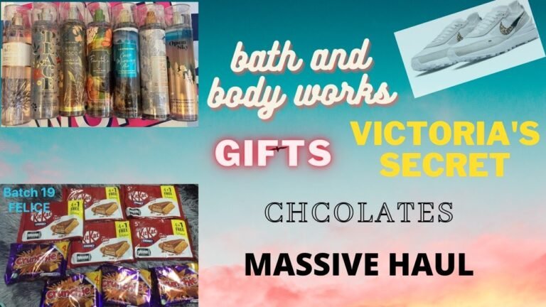 Bath and body works & Victoria's secret HAUL|Chocolates|Perfume|Philippines