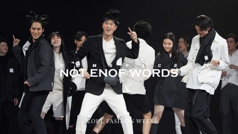 COMSPACE NOT ENOF WORDS  | Fall/Winter 2022 | Seoul Fashion Week