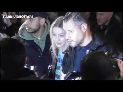 Gigi Hadid @ Paris 3 march 2022 show Isabel Marant Fashion Week