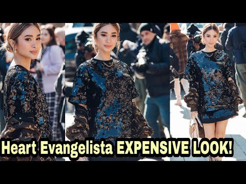 Heart Evangelista EXPENSIVE LOOK in LUIVUITTON Fashion Show sa Paris Fashion Week 2022