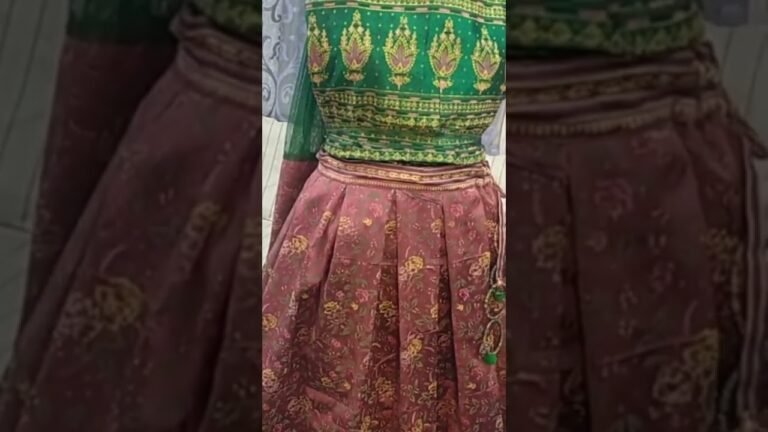 How To Reuse Old Saree / Indian fashion ideas