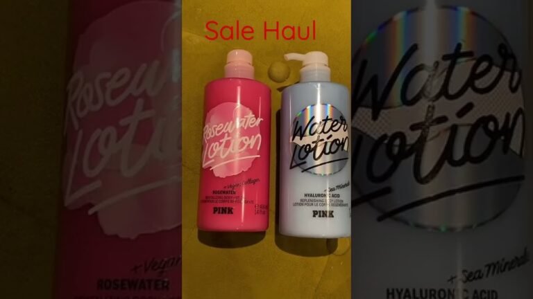 Little Victoria secret sale haul via @next. #bodycarehaul #saleshaul