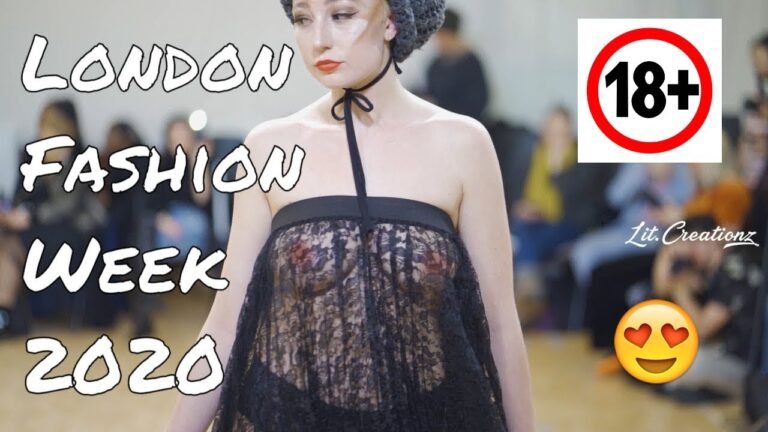 London Fashion week 2020 Backstage & Full Show || is that Naked Models Fashion show?