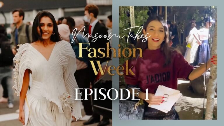 Masoom Takes Fashion Week Episode 1: All About Fashion Week | Masoom Minawala | #Shorts