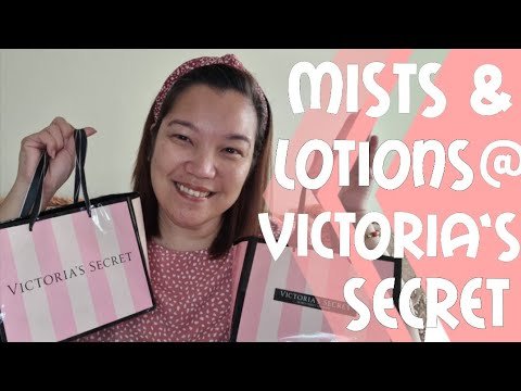 Mists and Lotions at Victoria Secret