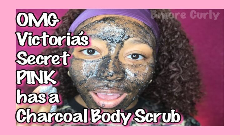 PINK Detox Scrub?! | Victoria’s Secret PINK Charcoal Detox Scrub Review | Natural Skin Care