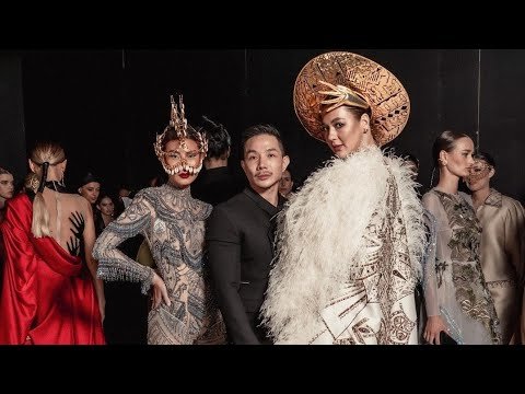 Paula Verhoeven dan Patgouw Runway Di acara Fashion show International..!!