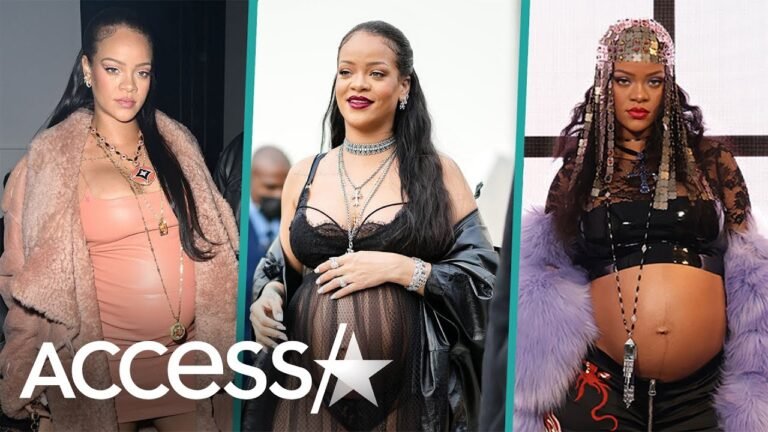 Rihanna's Jaw-Dropping Maternity Style At Fashion Week