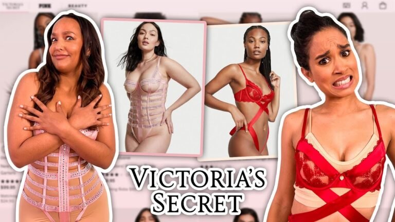 Trying the WILDEST Lingerie from Victoria’s Secret!