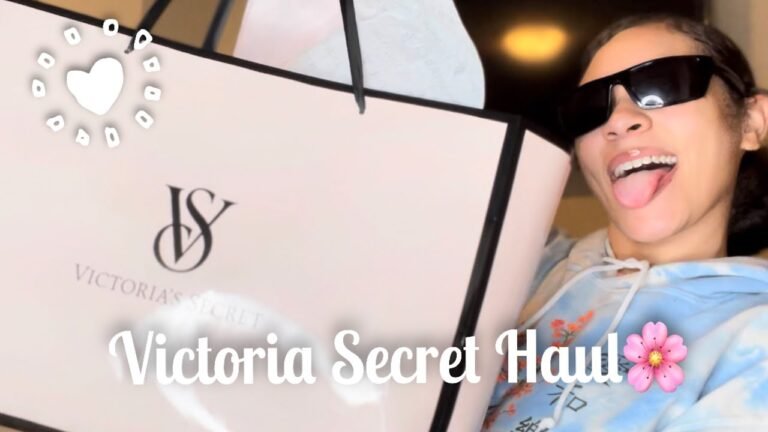 VLOG: let’s shop | Victoria Secret Haul :)