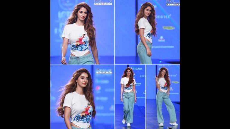 Very Hot & Sexy Disha Patani at India Fashion Week