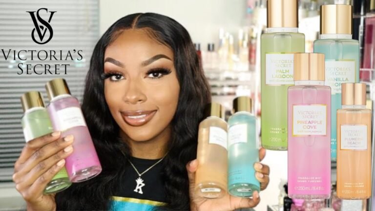 Victoria Secret Tropical Summer Bodyspray Collection Haul/review