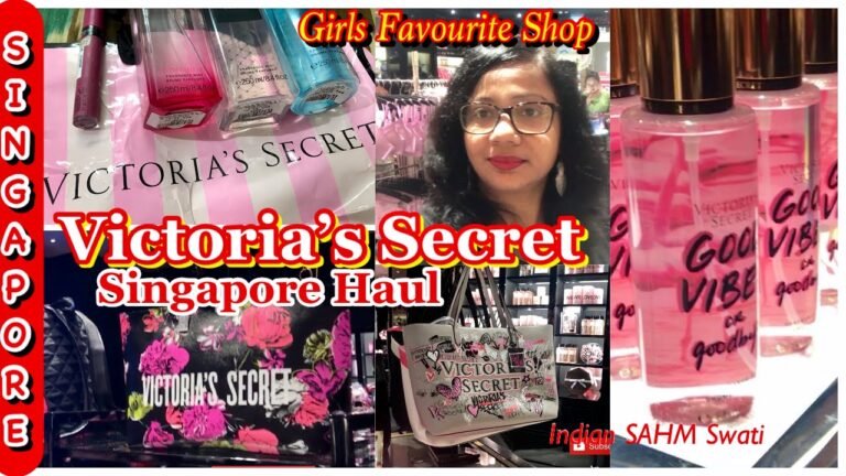 Victoria's Secret Singapore// Singapore Shopping Haul // Victoria Secret Shopping Haul 2020