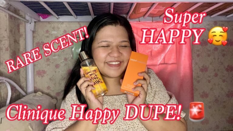 Victoria’s Secret You Smell Like Sunshine | Clinique Happy | DUPE | RARE | REVIEW | Philippines