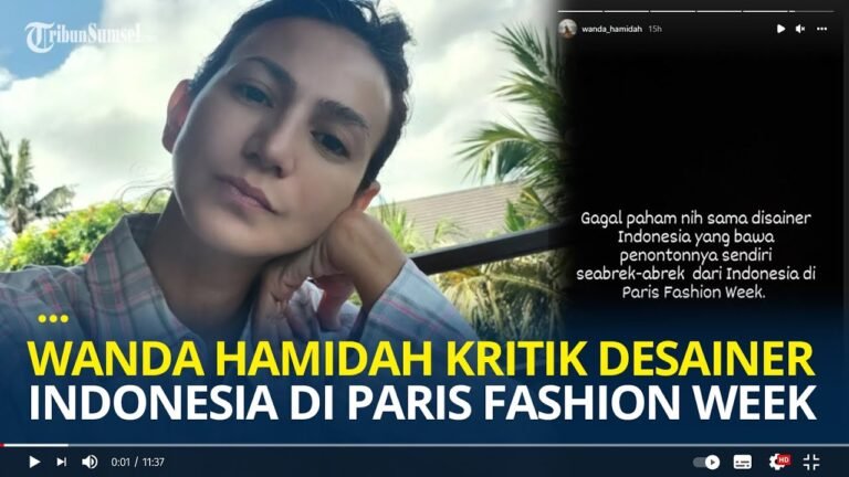 Wanda Hamidah Kritik Desainer Indonesia yang Bawa Rombongan ke Paris Fashion Week 2022