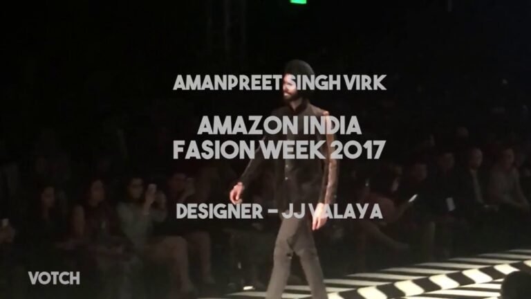 AmanPreet Singh Virk – Amazon India Fashion Week 2017 | JJ Valaya