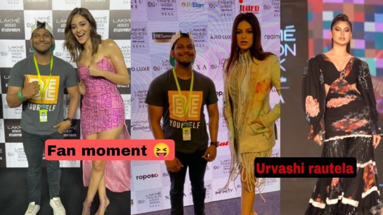 Ananya Pandey KO GANA SUNAYA 😝😝|fashion week mai