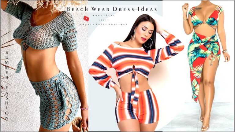 Beachwear dress ideas for Indian girls | Best of Summer two piece fashion