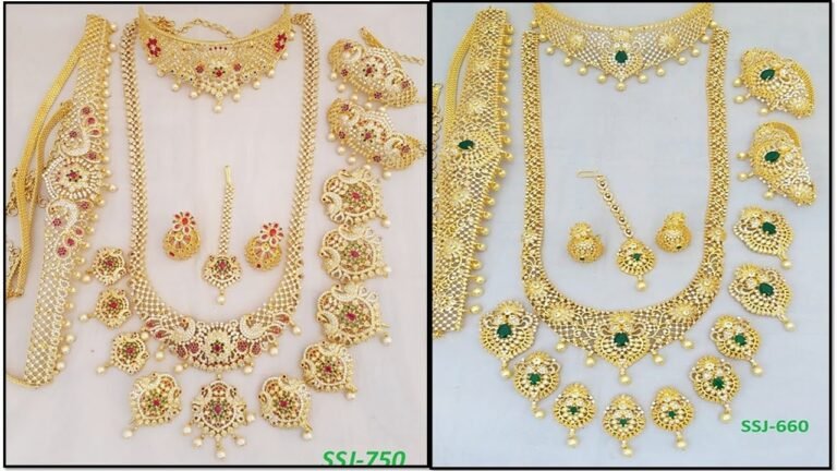 Beautiful South Indian AD Bridal Jewellery Set Design | Whatsapp 9110592541 – Indian Fashion Trends