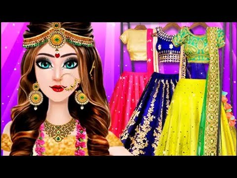 Fashion Show Game||Makeup Game||Indian Bridal Dressup||Android gameplay||@kidsgame junction #new