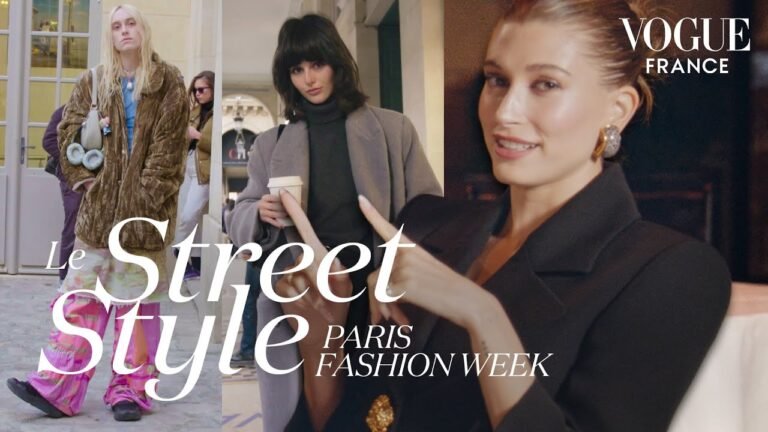 Hailey Bieber décrypte les looks parisiens de la Fashion Week | LE STREET STYLE #6 | Vogue France