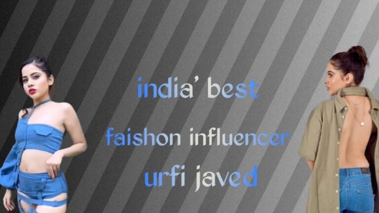 India's best Fashion Influencer Urfi Javed
