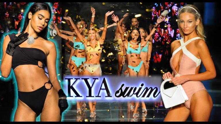 KYA SWIMWEAR 2019 Swimsuit Bikini Runway Show @ PARAISO Miami Beach Fashion Week (2018)