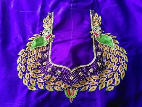 LATEST  AARI / MAGGAM WORK BLOUSE DESIGNS || Latest South Indian Fashion