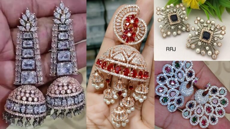 Latest Jhumka and Stud Earring Designs 2022 | Whatsapp 9022469620 – Indian Fashion Trends