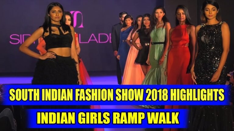 South Indian Fashion Show 2018 Highlights | SIFA 2018 | Indian Girls Ramp Walk | YOYO TV Kannada