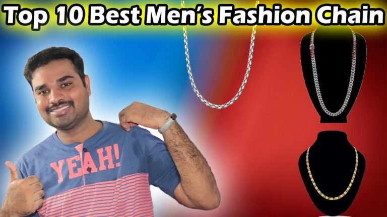 ✅Top 10 Best Men's Fashion Chains With Price in India 2022 |Trending Boys Chains Review & Comparison