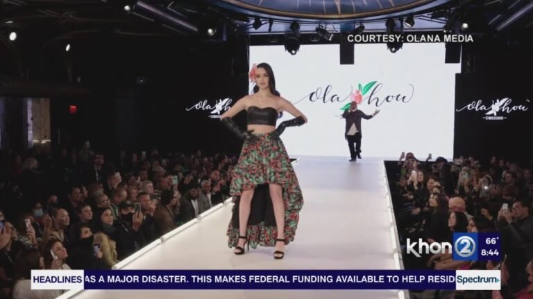 UH Alum Becomes First Native Hawaiian Female Designer at NY Fashion Week