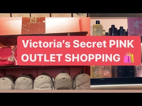 VICTORIA’S SECRET PINK OUTLET WALKTHROUGH SHOP WITH ME