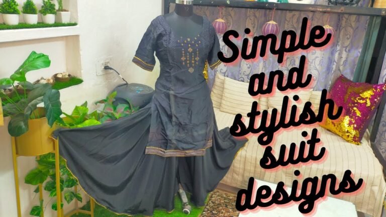 simple and stylish suit designs | suit designs | Indian fashion ideas