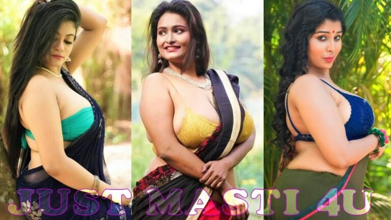 Saree Photoshoot | Top Indian Curvy Plus Size Models | Saree Lover | Saree Fashion | Just Masti 4U