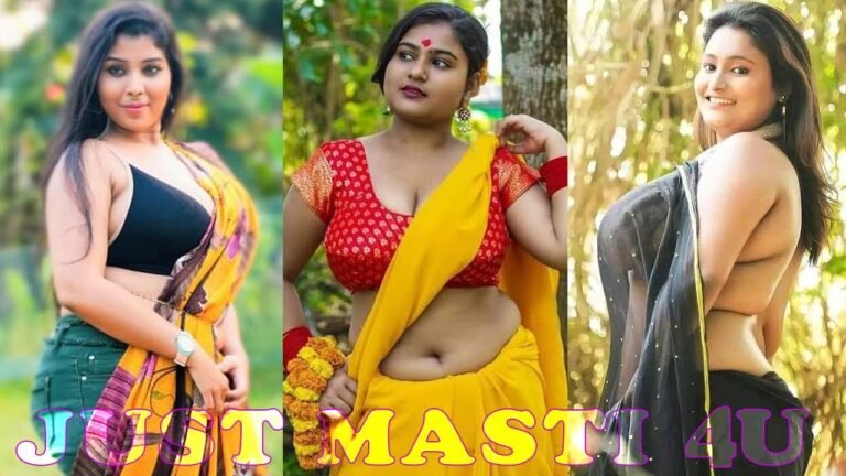 Saree Photoshoot | Top Indian Curvy Plus Size Models | Saree Lover | Saree Fashion | Just Masti 4U